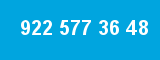 922 577 36 48 922 577 36 48